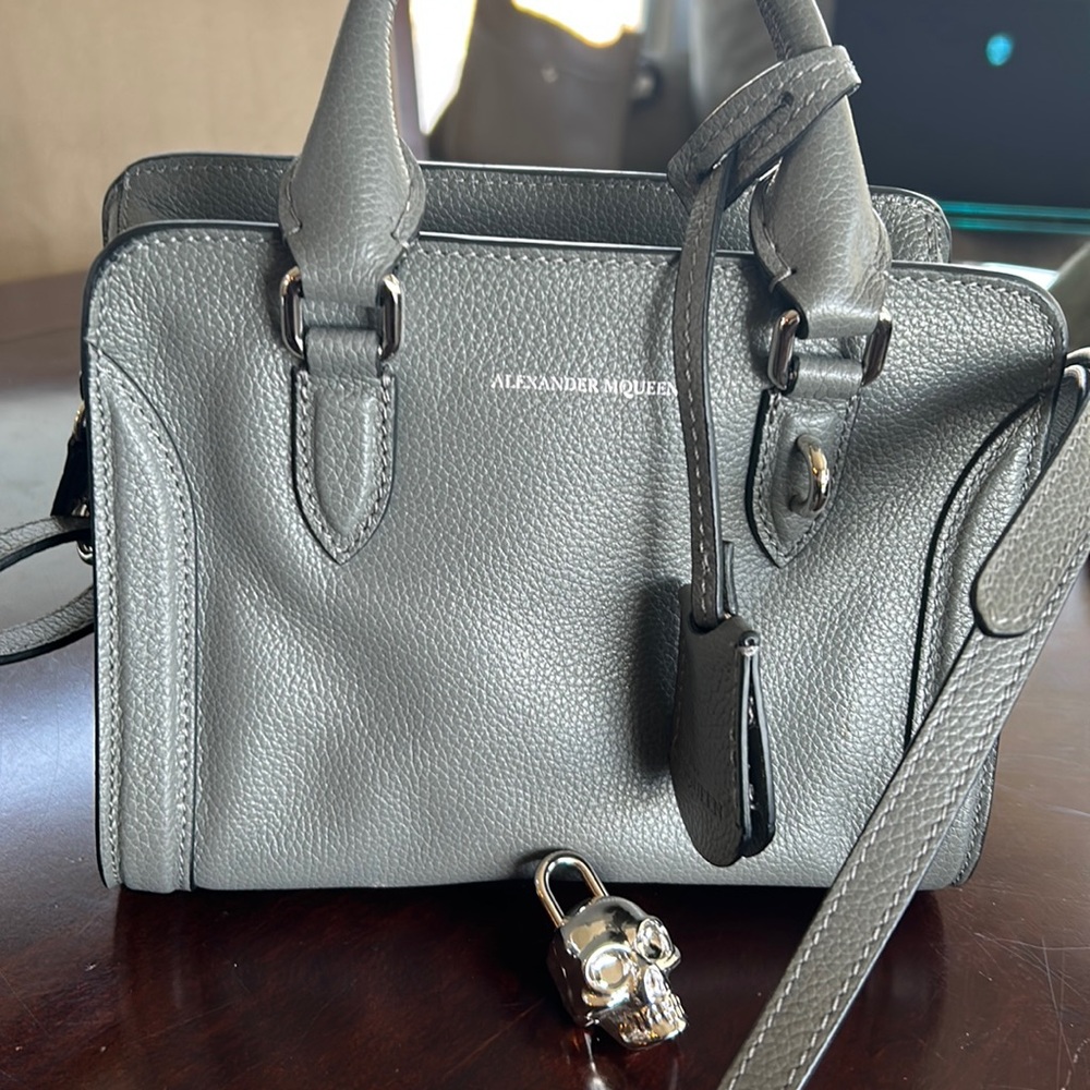 SOLD - Alexander McQueen Mini top handle bag